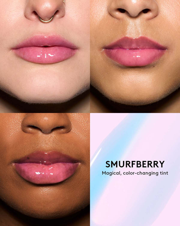 SMURFETTE SMOOCHES LIP ESSENTIALS DUO + KEYCHAIN