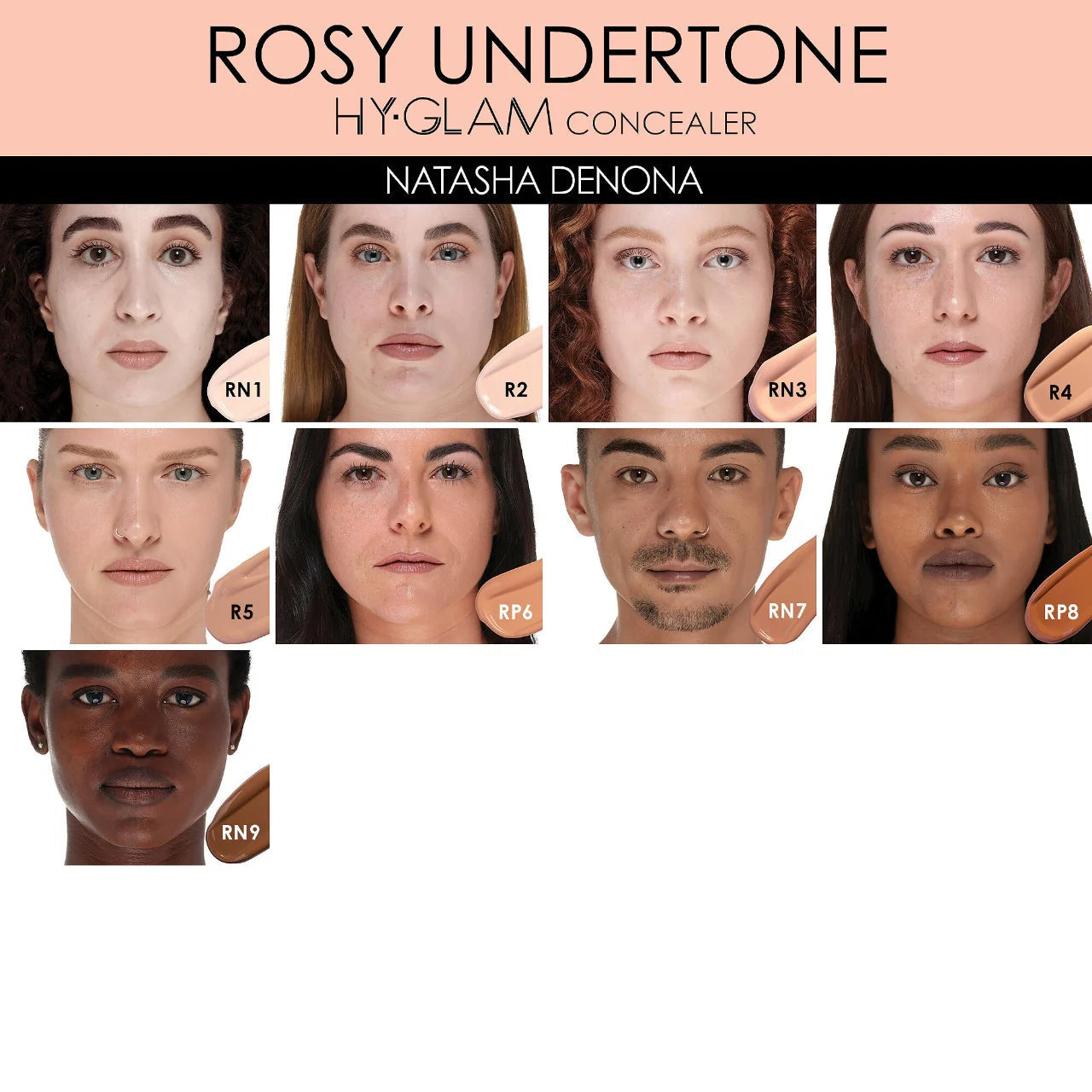 Hy-Glam Brightening & Hydrating Medium to Full Coverage Crease Proof Serum Concealer