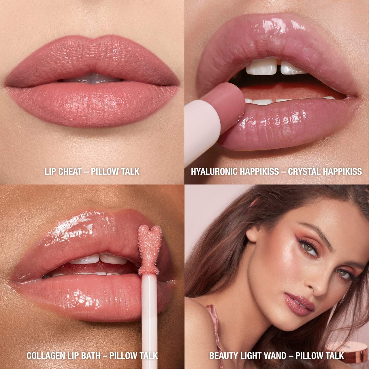 Charlotte Tilbury - Pillow Talk Iconic Lip and Cheek Secrets Set-Pillow talk