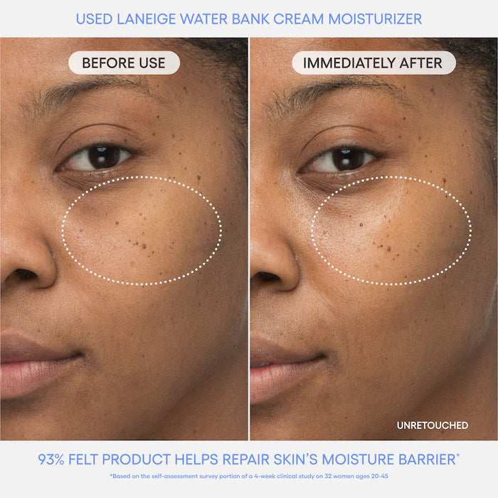 Mini Water Bank Blue Hyaluronic Cream Moisturizer for Moisture Barrier Repair-20ML