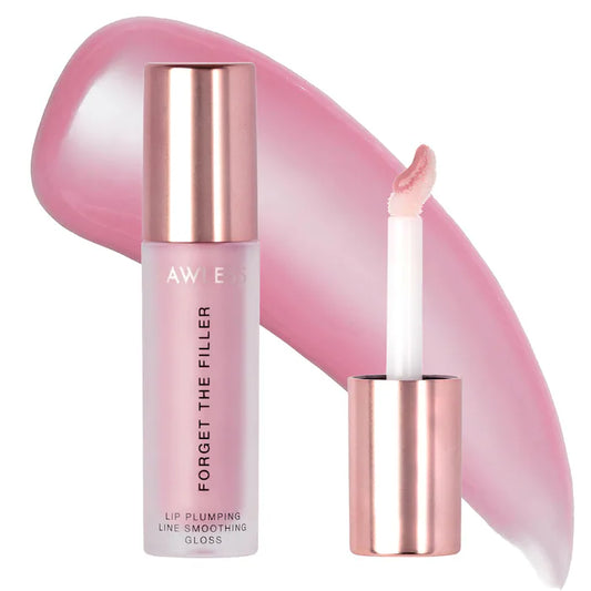 Forget The Filler Lip Plumper Line Smoothing Gloss-Lavender Sorbet - pale pinky lavendar