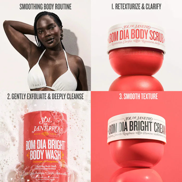 Bom Dia Body Scrub 10% AHA BHA Resurfacing Complex + Crushed Maracujá Seeds
