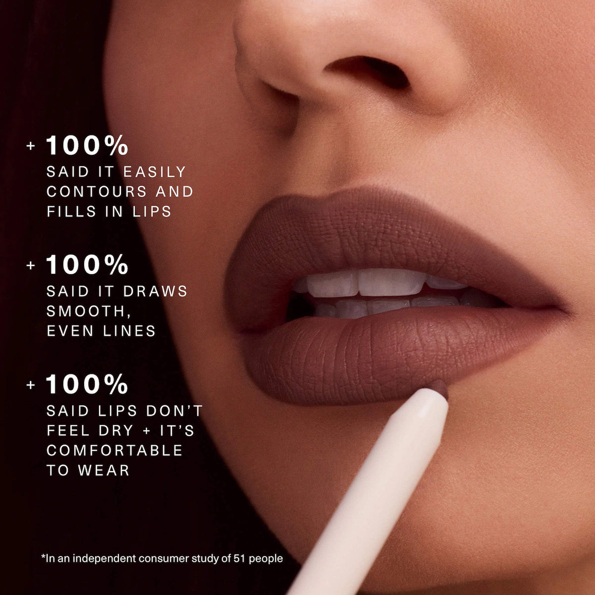 Kind Words Lip Liner - Worthy - rosy brown