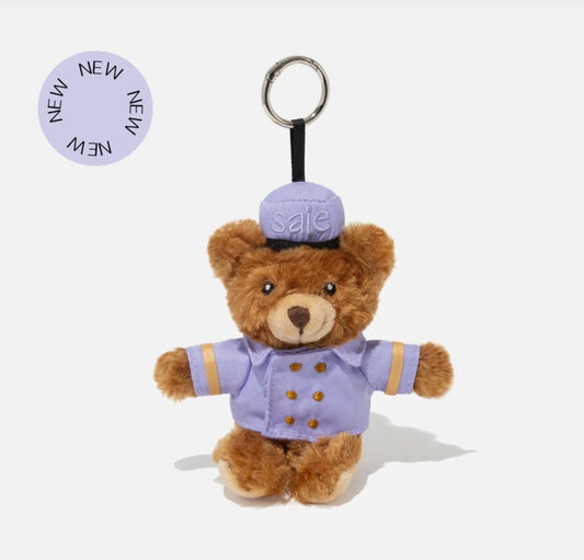 THE BELLHOP BEAR KEYCHAIN
LIMITED EDITION BAG CHARM