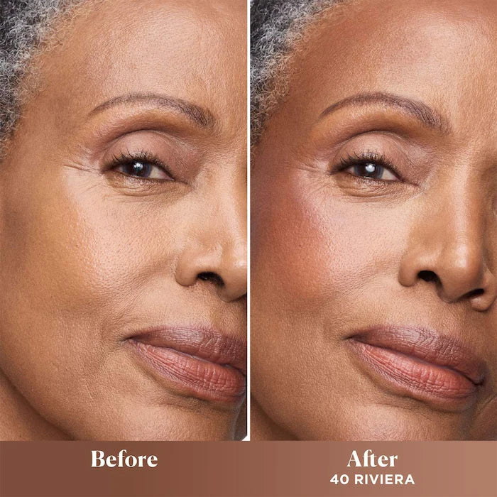 Bronze Color Infusion Talc-Free Matte & Luminous Duo-Medium neutral bronze