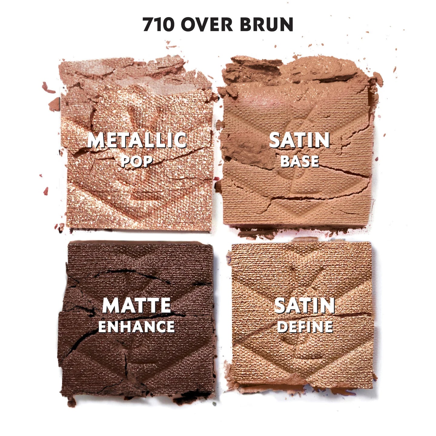 Couture Mini Clutch Eyeshadow Palette-710 Over Brun - warm browns & cool nudes