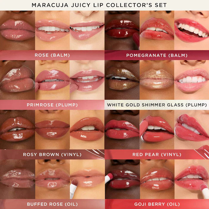 maracuja juicy lip collectors set ( 360$ VALUE )