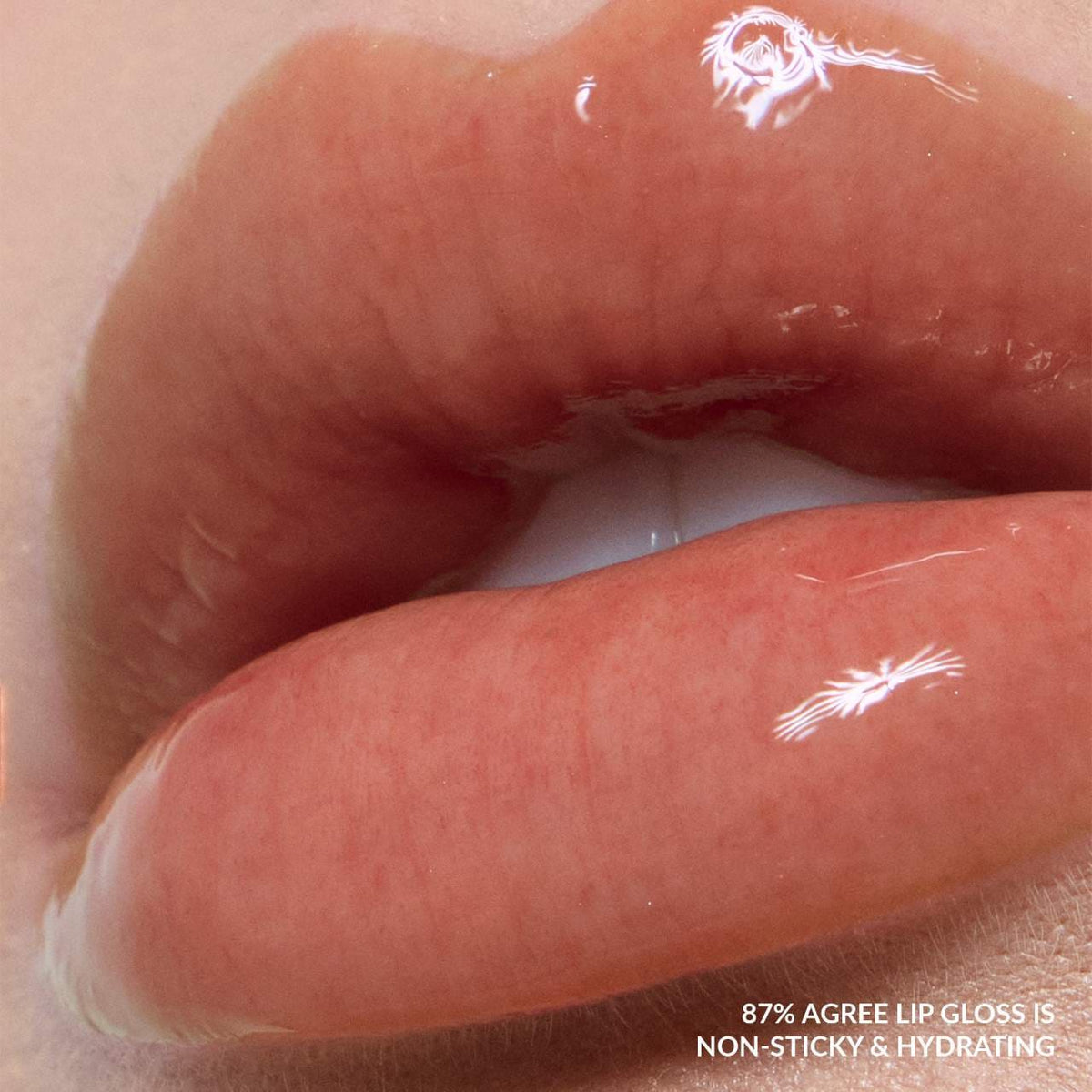 Lip Gloss with Hyaluronic Acid - Taupe - light, cool brown