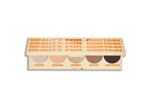 playa to palazzo: eyeshadow palette a collab with allure beauty box
