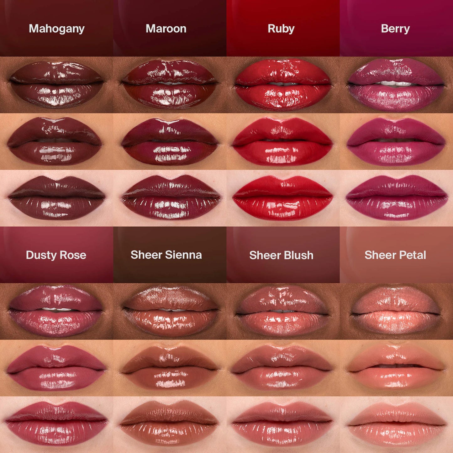 Atomic Shake High-Shine Longwear Lip Lacquer Lipstick-Sheer Blush - mauve pink