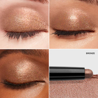 Long-Wear Waterproof Cream Eyeshadow Stick-Bronze