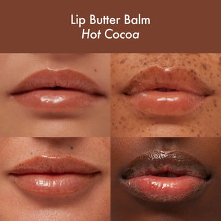 Summer Fridays - The Holiday Trio Set with Lip Butter Balm in Hot Cocoa & Toasted Marshmallow (120$ value)