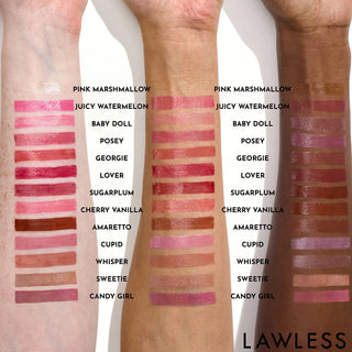 Forget the Filler Lip-Plumping Line-Smoothing Tinted Lip Balm-Baby Doll - creamy baby pink