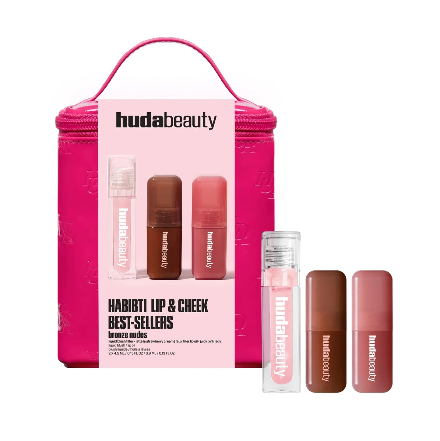 Huda Beauty - HABIBTI LIP AND CHEEK BEST SELLERS KIT (112$Value)