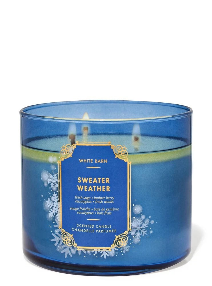 Sweater Weather - 3-Wick Candle
