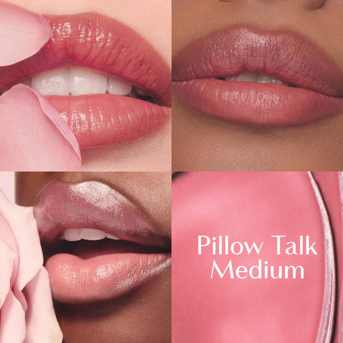 Pillow Talk Long Lasting Blush Balm Sheer Lip Tint-Pillow Talk Medium - a sheer neutral cool rose