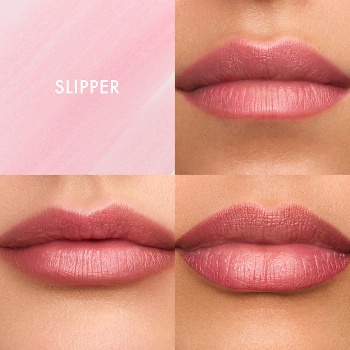 Flushed Lip Stain 12HR Long-Lasting Lip Tint-Slipper - soft warm pink