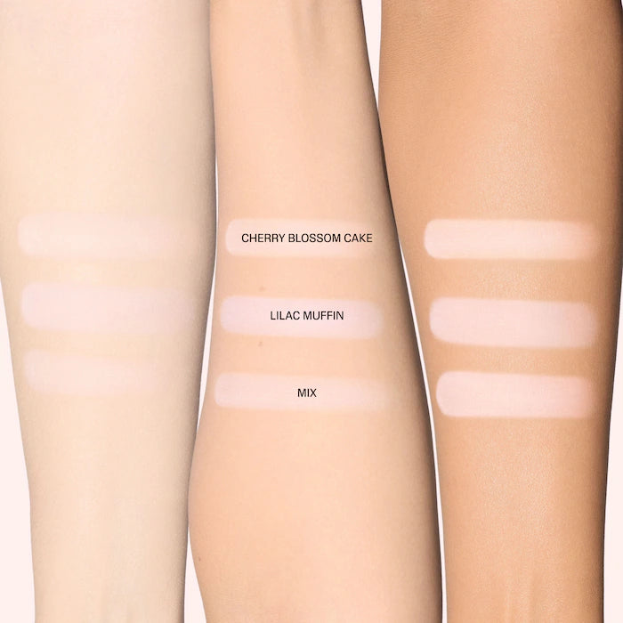 Easy Bake Loose Powder Brightening + Correcting Duo-Cherry Lilac - cherry blossom cake