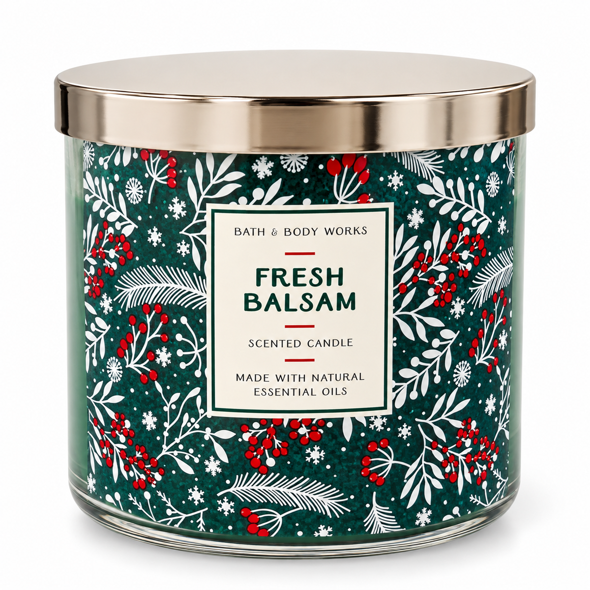 Fresh Balsam 3-Wick Scented Candle