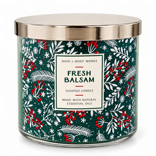 Fresh Balsam 3-Wick Scented Candle