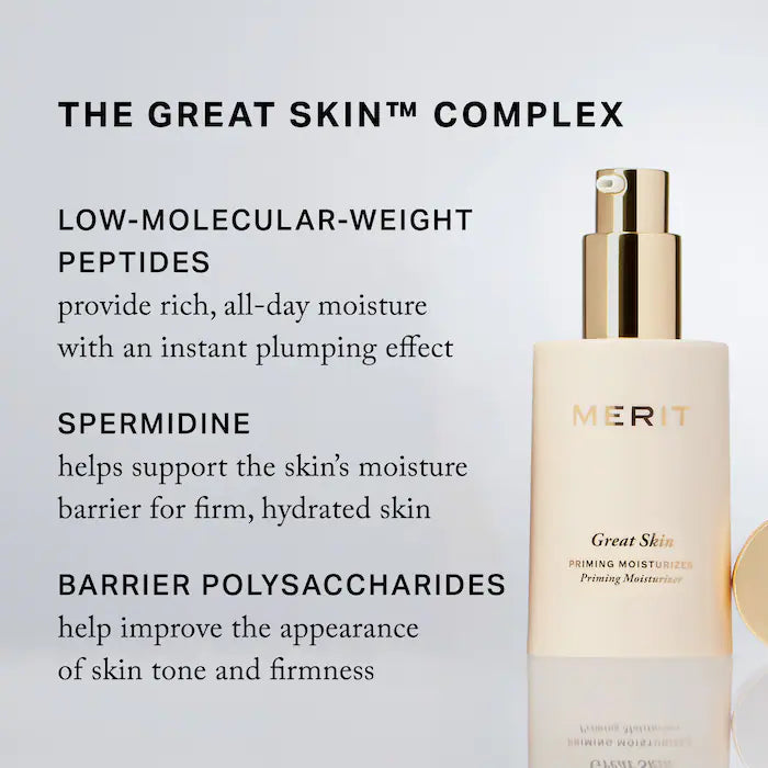 Mini Great Skin Priming And Firming Moisturizer With Peptides And Hyaluronic Acid-15ml