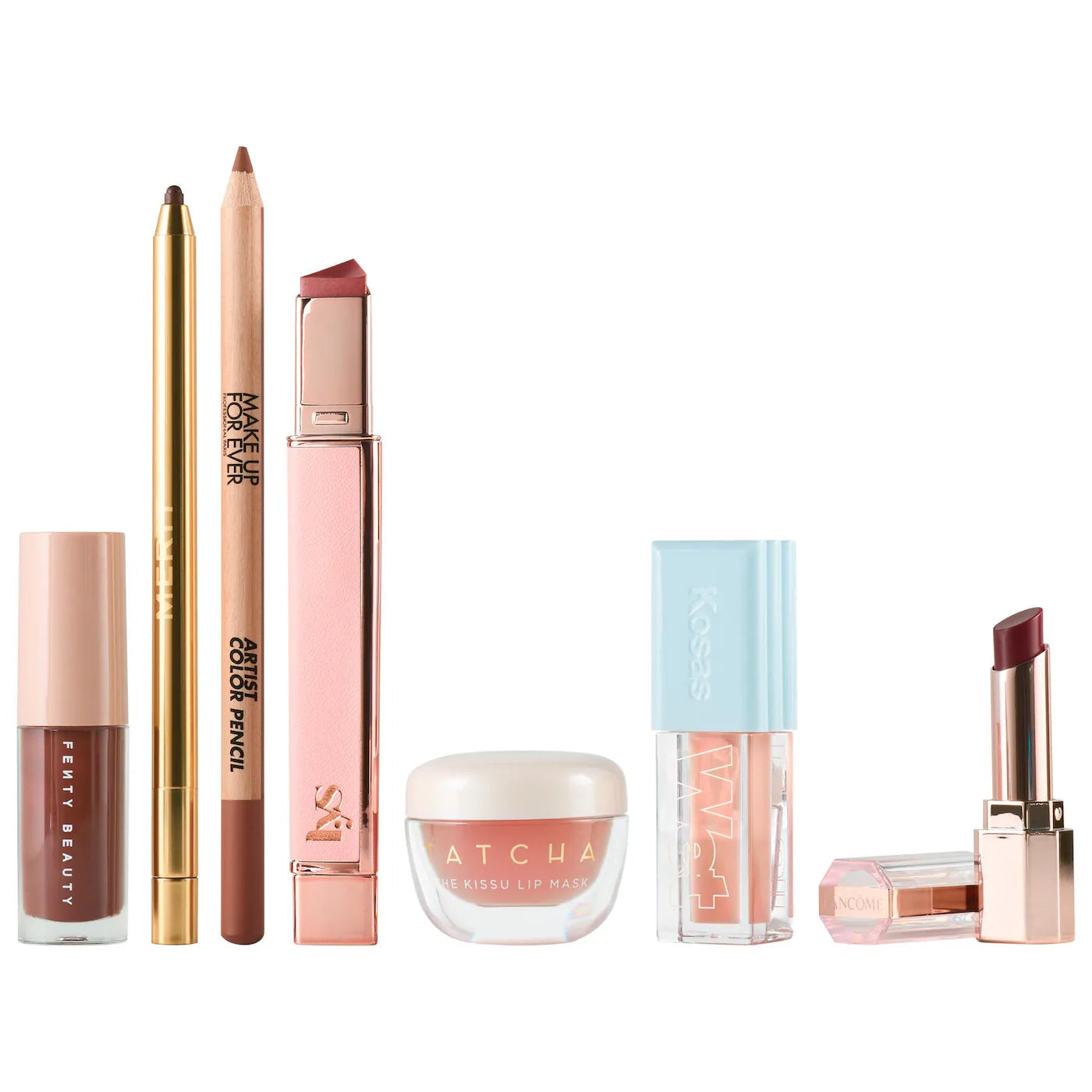 Sephora Favorites - Perfect Pout Makeup Lip Value Set-3x FULL SIZE