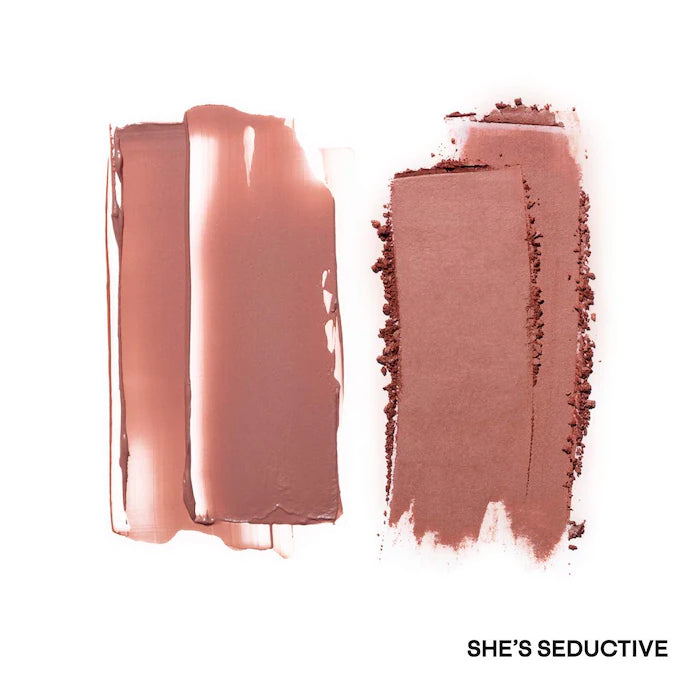 Major Headlines Double-Take Crème & Powder Blush Duo-She's Seductive - warm mauve rose
