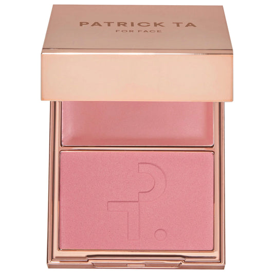 Major Headlines Double-Take Crème & Powder Blush Duo-Out Of Office - cool pink