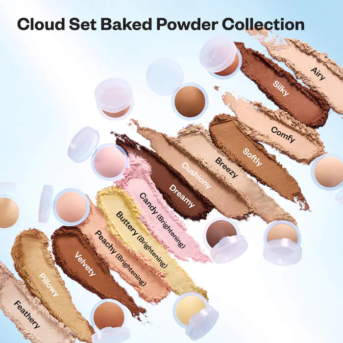 Cloud Set Baked Setting & Smoothing Talc-Free Vegan Powder-Airy - sheer very light