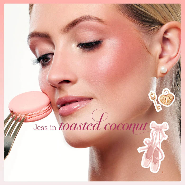 macaron blush & glow™ duo-toasted coconut - rosy beige