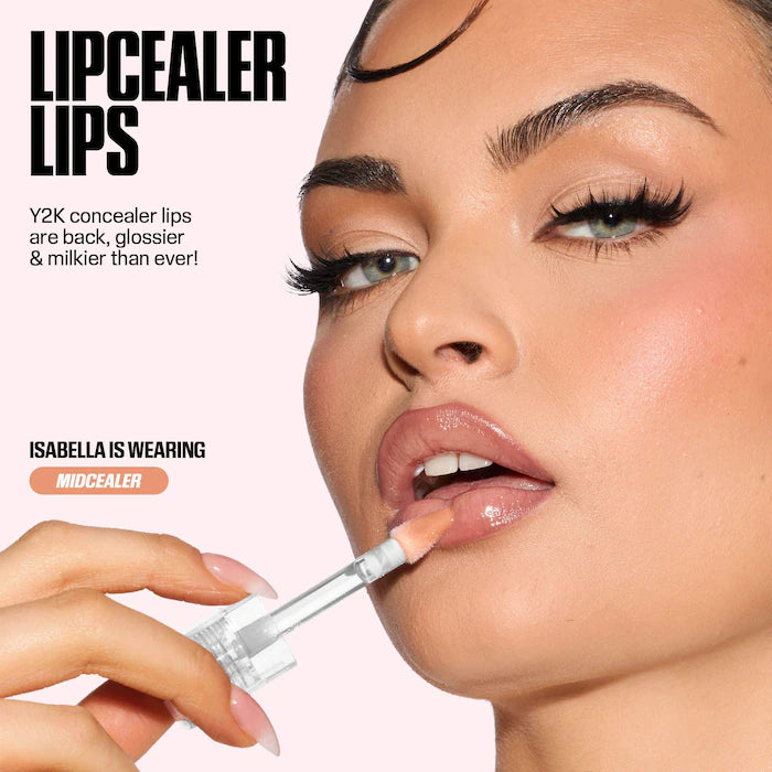 Faux Filler Shiny Non-Sticky Lip Gloss-NEW