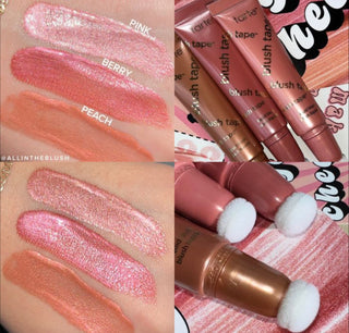 blush tape™ liquid blush-Peachy