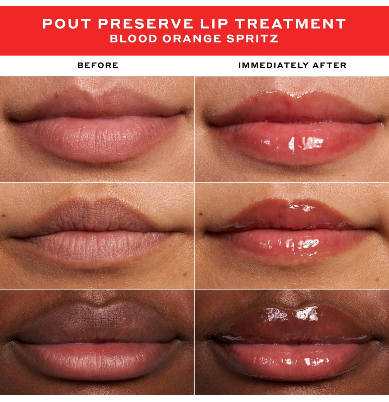 POUT PRESERVE PEPTIDE LIP TREATMENT-blood orange spritz