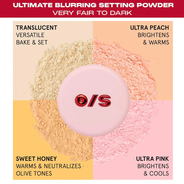 Ultimate Blurring Setting Powder-Ultra Peach - for very fair to medium skin tones