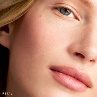 Mini Petite Baby Cheeks Lip + Cheek Cream Blush Stick-Petal - dusty nude rose