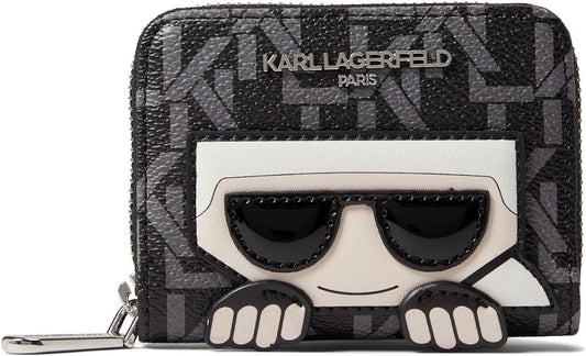 Karl Lagerfeld Paris Women's Maybelle SLG Essential Sm Wallet Cross Body