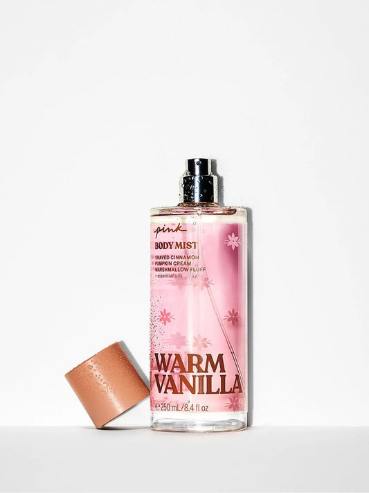 Victoria's Secret PINK New | WARM VANILLA | Body Mist with Essential Oils 250ml