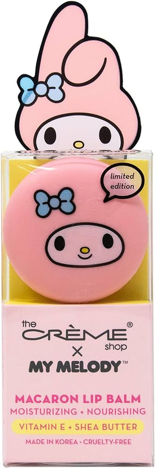 The Crème Shop x My Melody Macaron Lip Balm - Strawberry Banana