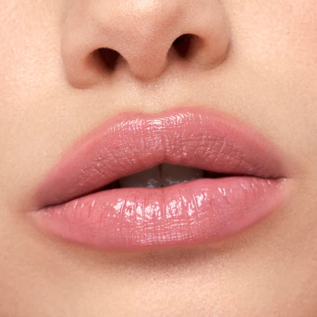 Wet Stick Moisturizing Shiny Sheer Lipstick with Ceramides- Baby rose