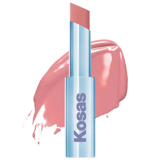 Wet Stick Moisturizing Shiny Sheer Lipstick with Ceramides- Baby rose