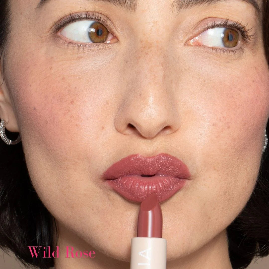 Color Block Lipstick- Wild rose