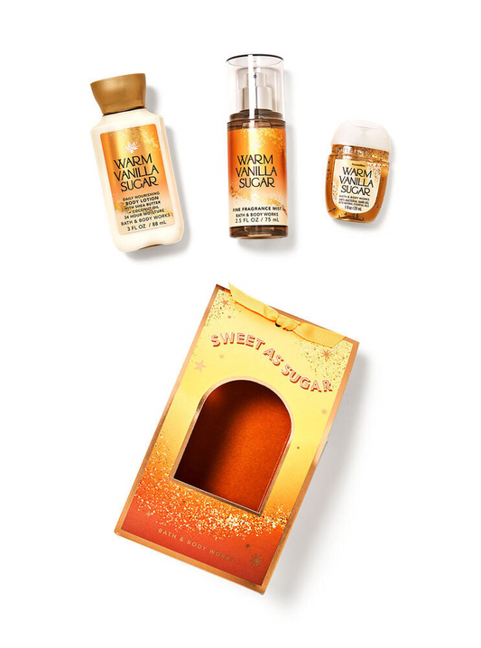 Warm Vanilla Sugar
Mini Gift Set