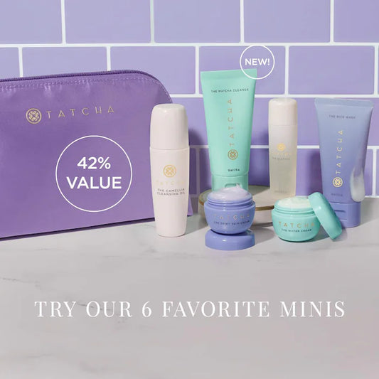 Tatcha Mini Favorites Set (#1 skincare brand )