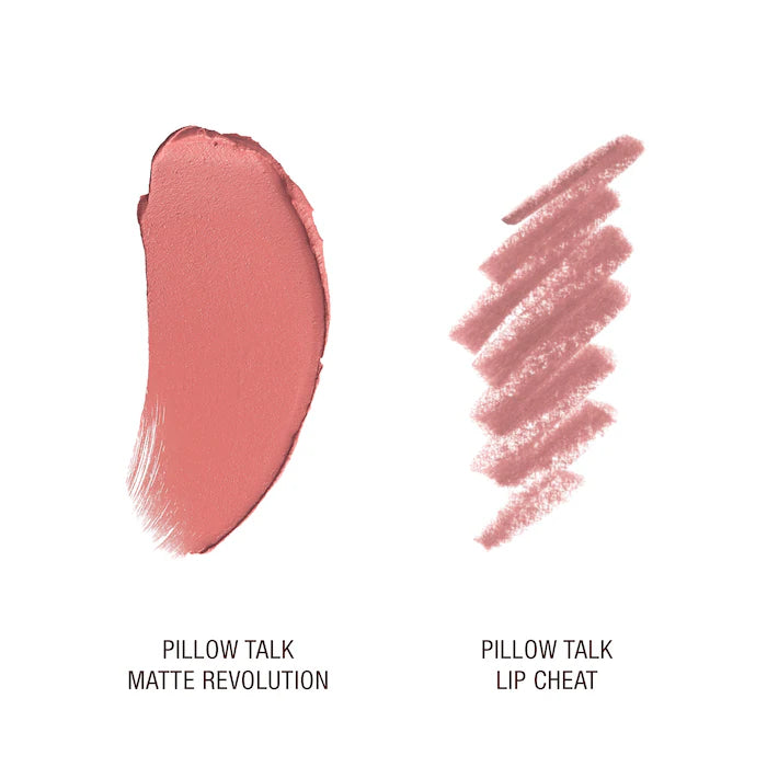 Mini Pillow Talk Lipstick & Liner Set-Pillow talk