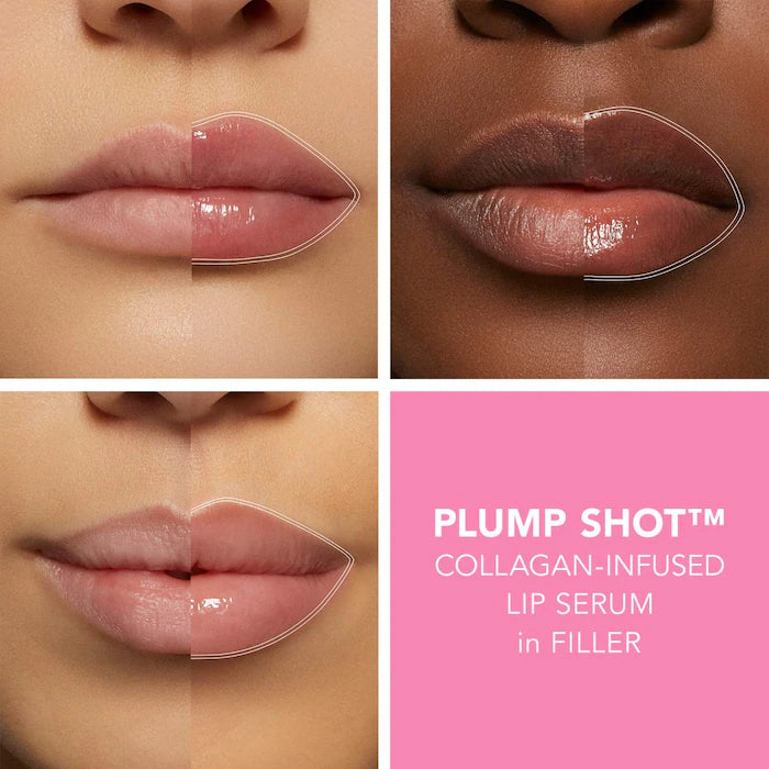 Plump Shot™ Collagen-Infused Lip Serum Plumper ( Best prep for lips )