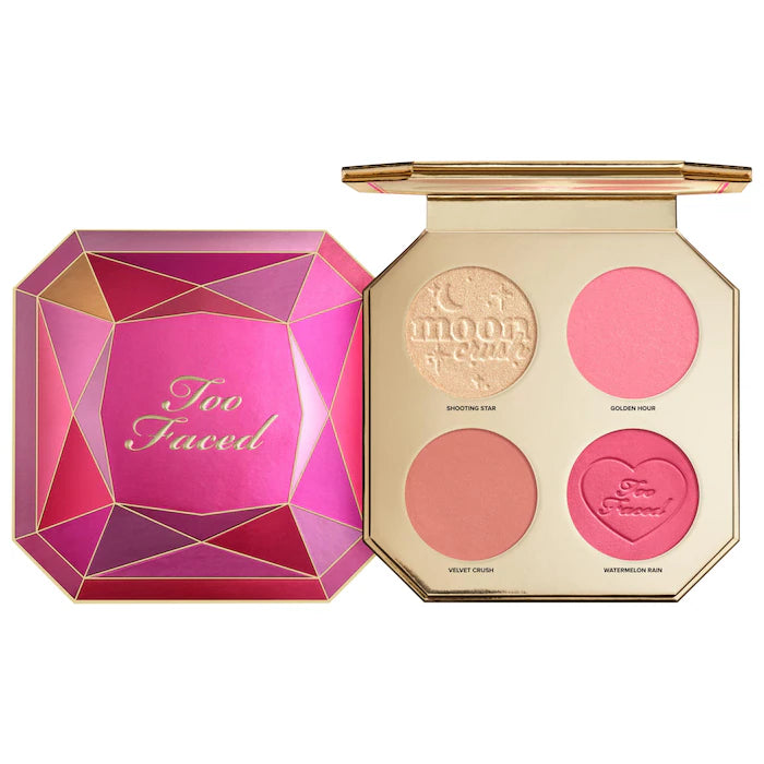 Jewel Crush Blush & Highlighter Face Palette (168$ value)