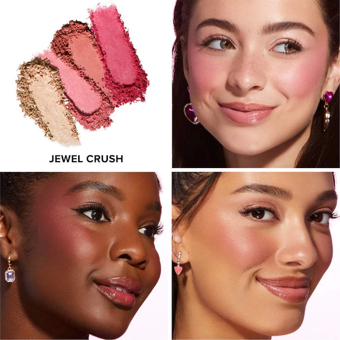 Jewel Crush Blush & Highlighter Face Palette (168$ value)