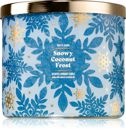 Snowy Coconut Frost
3-Wick Candle