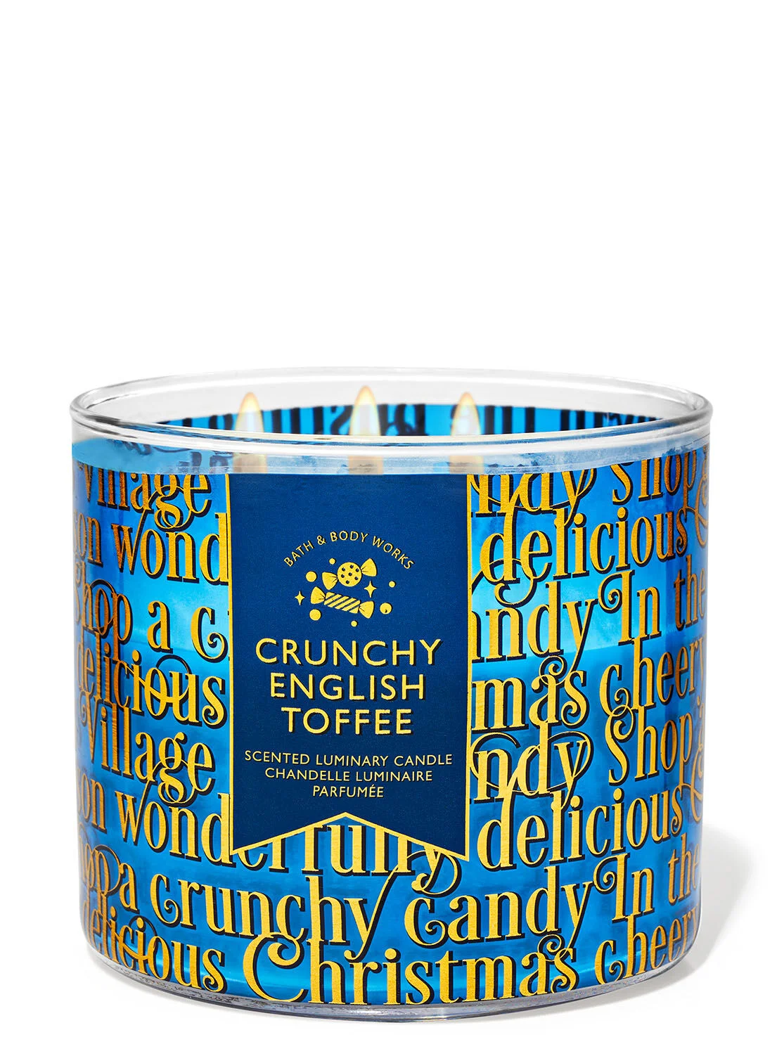 Crunchy English Toffee
3-Wick Candle