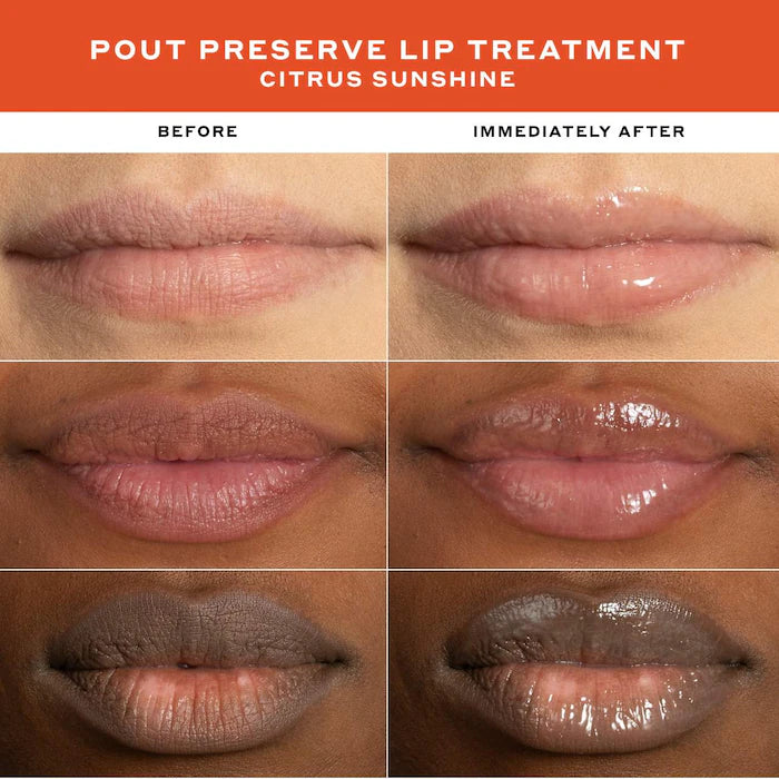 Pout Preserve Hydrating Peptide Lip Treatment-clear